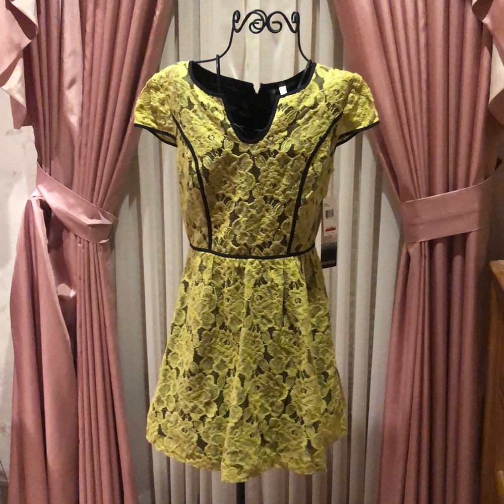 Lacy mini dress